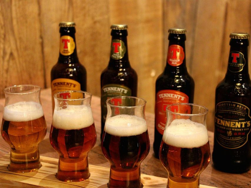 Glasgow: Beer Flight with a Haggis Taster in a Glasgow pub - My verdict: book it for a short Glasgow food stop