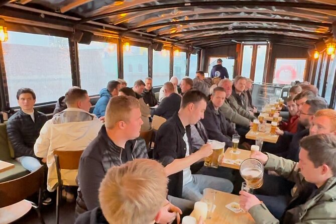 Groningen: Terrace Boat Experience with a Cozy Bar: 1.5 Hours - Boarding at Oosterhaven and Stationsweg