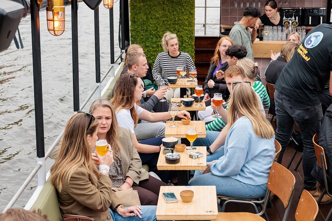Groningen: Terrace Boat Experience with a Cozy Bar: 1 hour - Key points to know before you book
