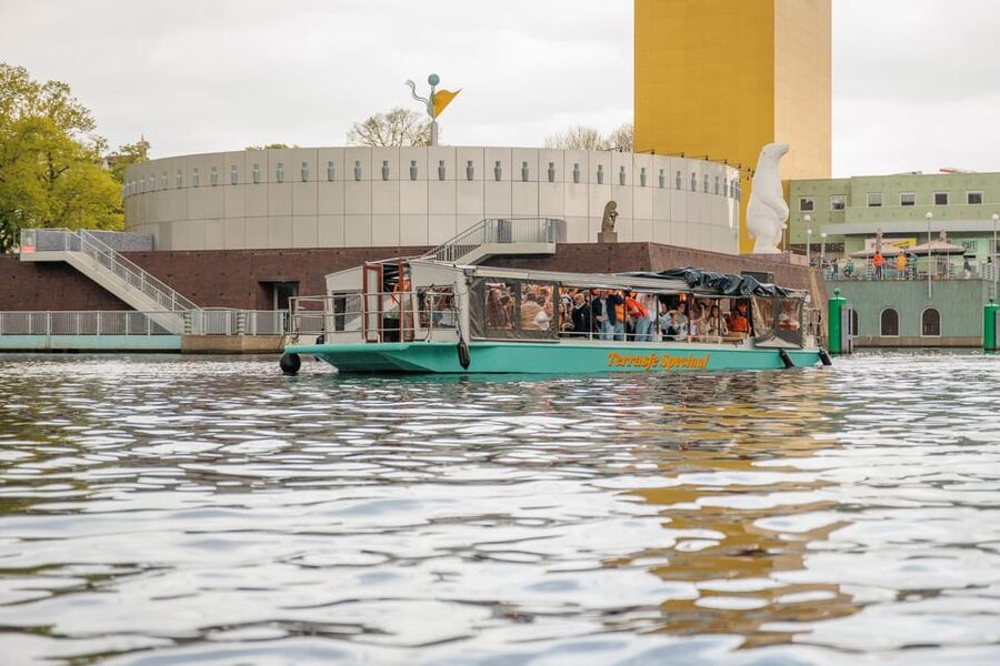 Groningen: Terrace Boat Experience with a Cozy Bar - Key points to know before you book