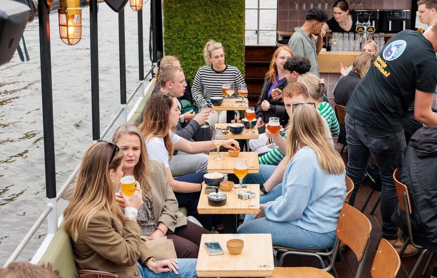 Groningen: Terrace Boat Experience with a Cozy Bar - Booking and meeting details that matter