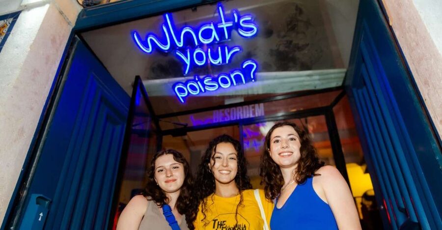Halloween Haunts: Lisbon Pub Crawl Experience - First bar: Bloody Mary shots and team games