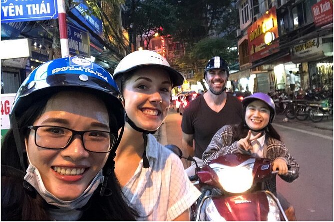 Hanoi Nightlife Food Tour By Motorbikes - Long Bien Bridge for a landmark view