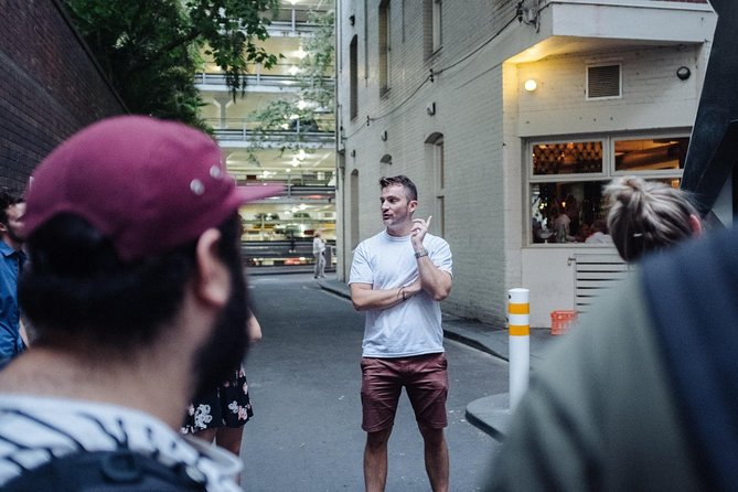 Hidden Bars & Laneway Legends Tour Of Melbourne - Ridgway Place turns to odd and revealing stories