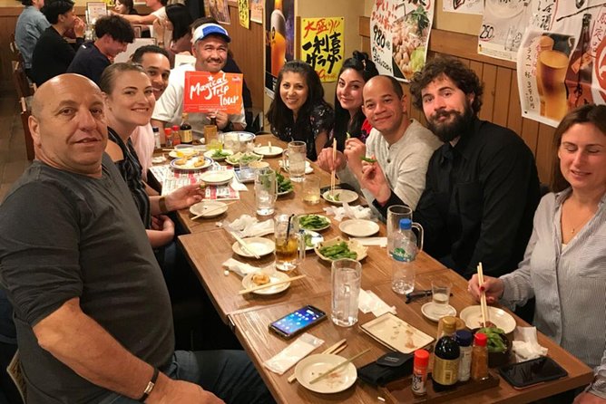 Hiroshima Izakaya Food and Drink Night Tour - Nagarekawacho and two local izakayas