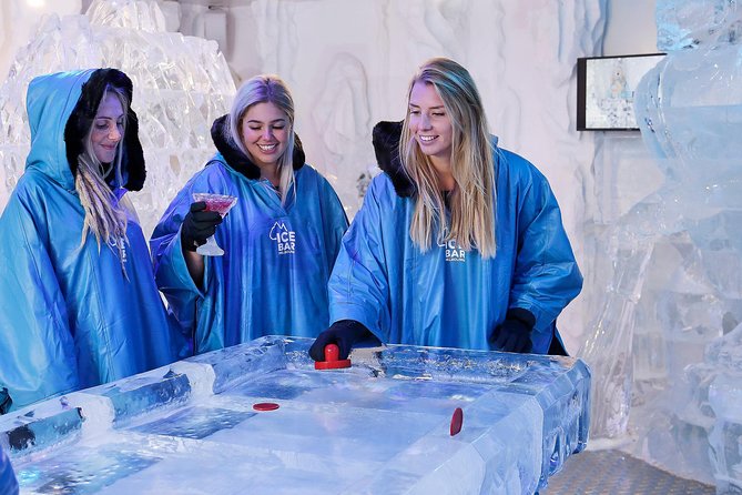 Ice Bar Tour in Melbourne with Cocktails - Staff help make the cold easier