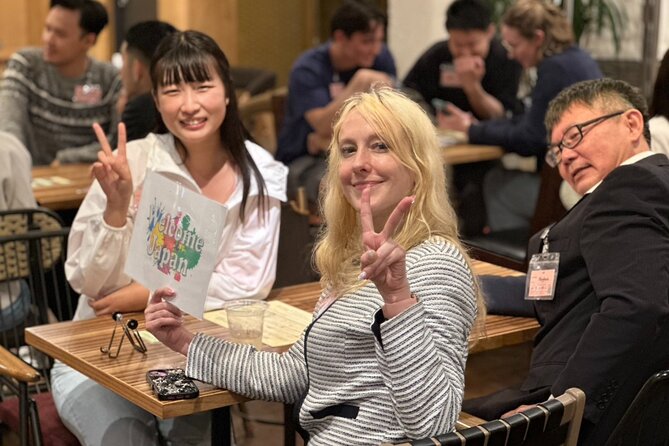Japanese Speaking Experience Meet the locals Friend Cafe Shibuya - The first conversation round: English before Japanese