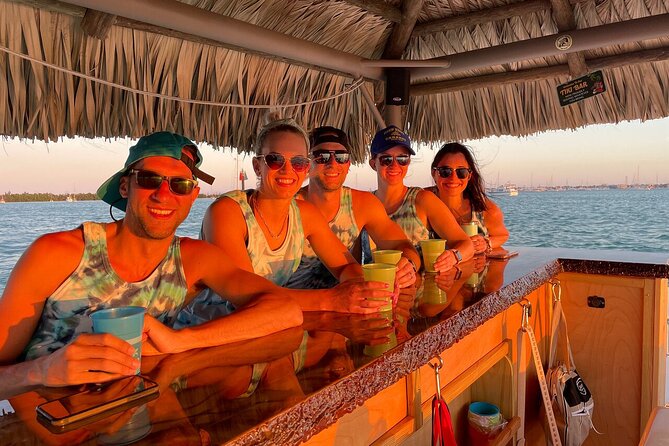 Key West Tiki Bar Sunset Cruise (by the seat) BYOB Adventure - Sigsbee Key, Trumbo Point, and the harbor route
