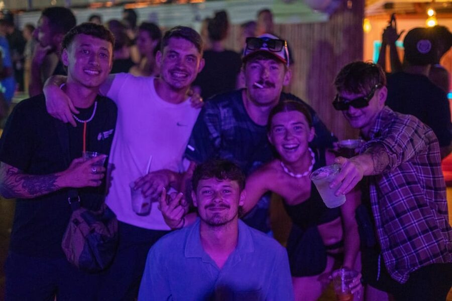Krabi Pub Crawl - Join Nomads For The Best Night in Ao Nang! - The opening bar, welcome shots, and crawl shirt