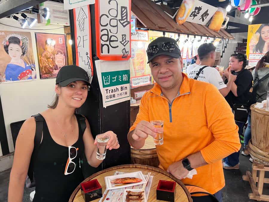 Kyoto: Food and Drink Bar Hopping Tour with Local Guide - The first meeting near the Disney Store