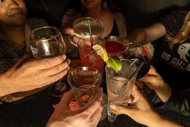 LA Ghosts Boos and Booze Haunted Pub Crawl - The Hollywood Wax Museum and reported paranormal encounters