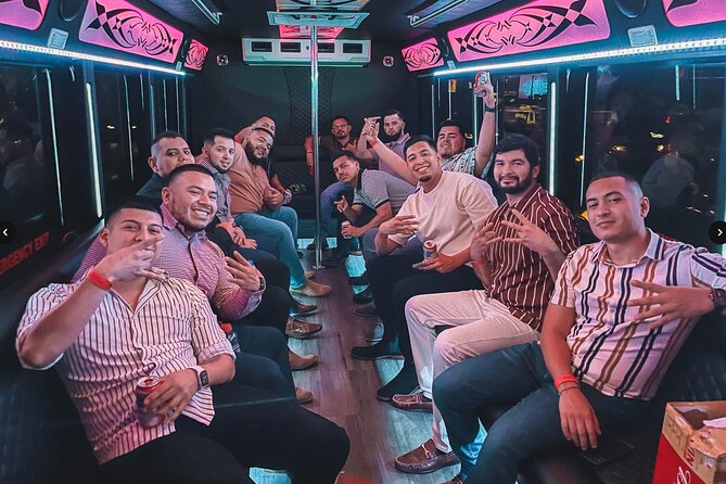 Las Vegas Club Crawl - Party Bus Tour - Riding the party bus between venues