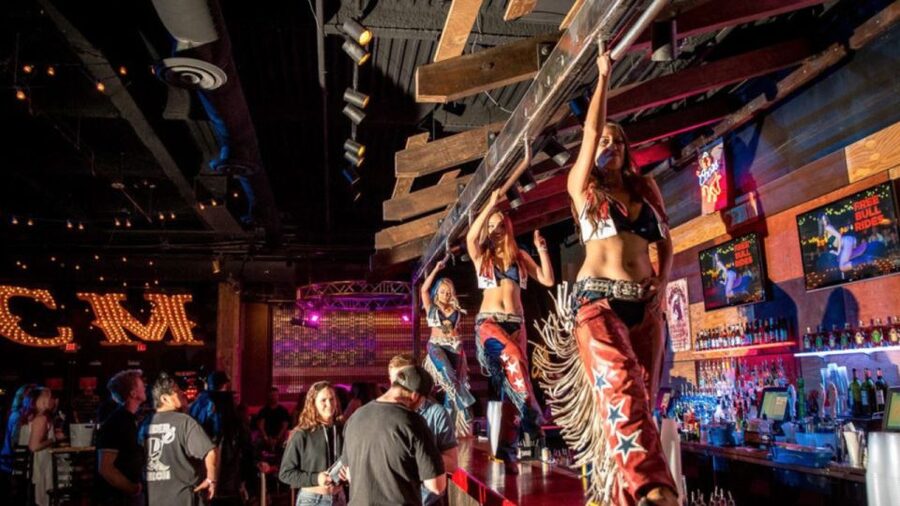 Las Vegas: Country Bar Crawl by Party Bus w/ Mixed Drinks - Three country bars, one fast-moving Vegas night