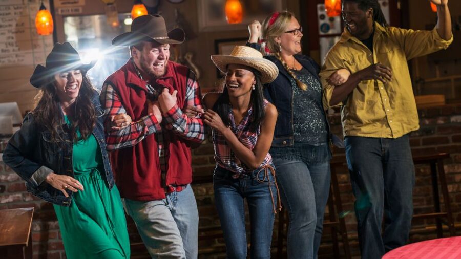 Las Vegas: Country Bar Crawl by Party Bus w/ Mixed Drinks - Meet your host, then let the night take shape