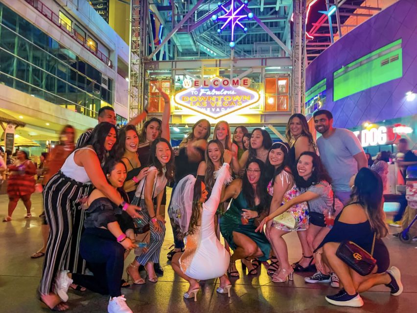 Las Vegas Fremont Street Bar Crawl (party bus add-on option) - Key points to know before you book