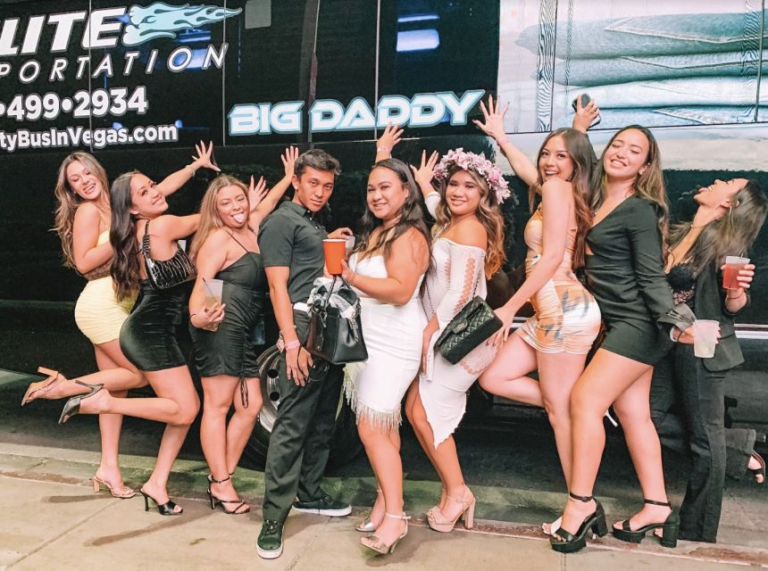 Las Vegas Fremont Street Bar Crawl (party bus add-on option) - Hosts matter more than the brochure