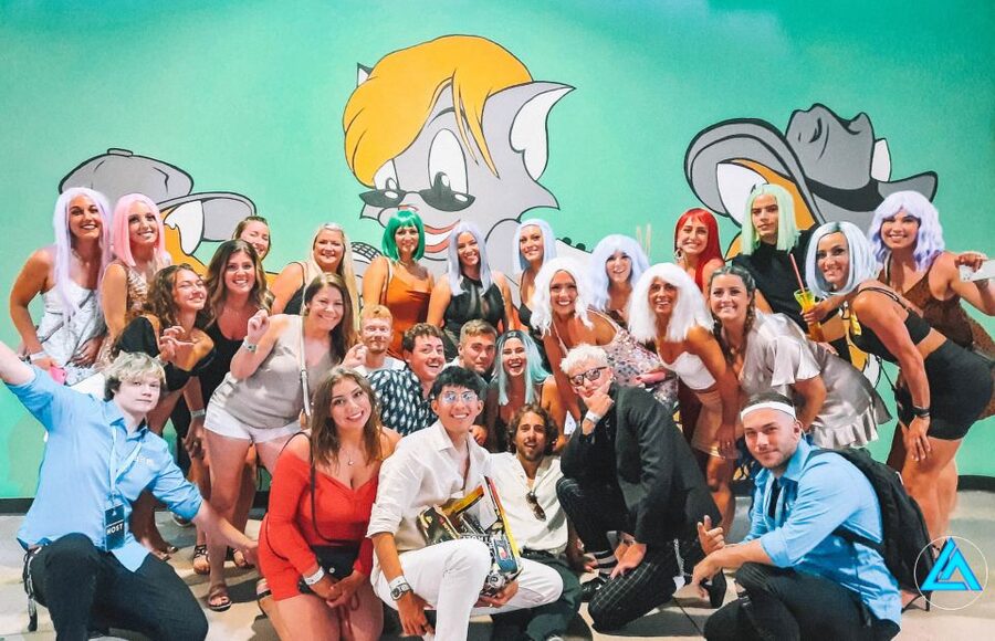 Las Vegas Fremont Street Bar Crawl (party bus add-on option) - Fremont Street gives the crawl its energy