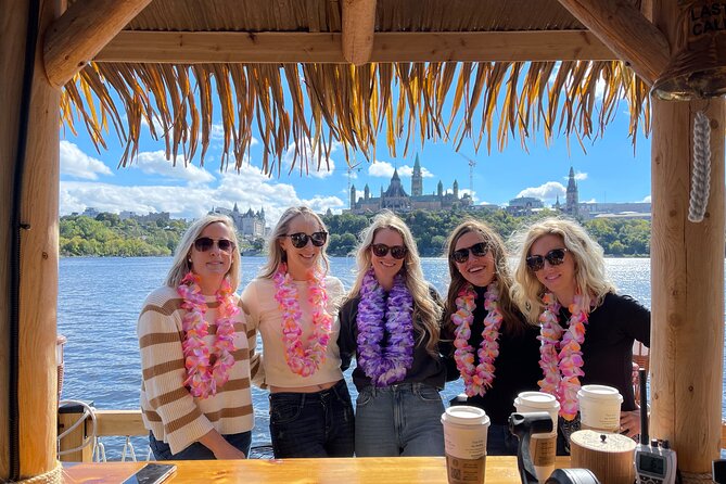 Lilo Floating Tiki Bar on the Ottawa River - The riverfront sights worth watching for
