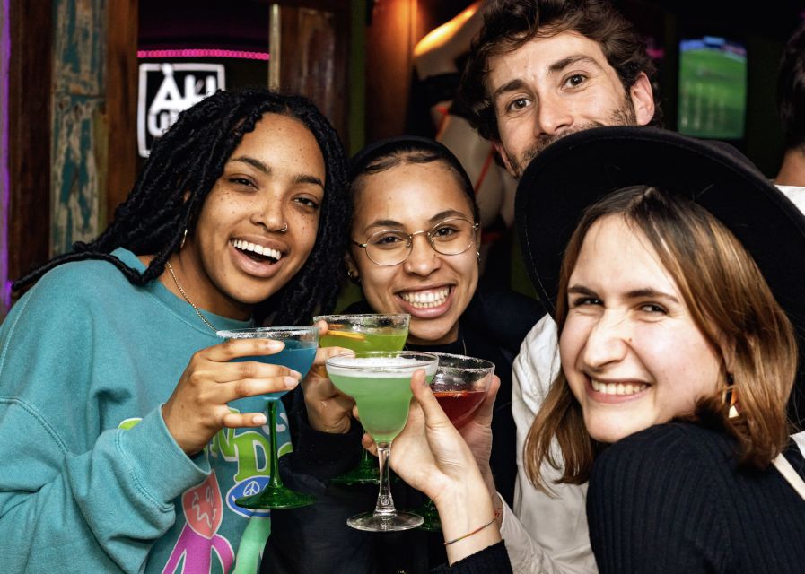 Lisbon: Tipsy Tour Fun Bar Crawl with a Local Guide - Five drinks that give the evening its rhythm