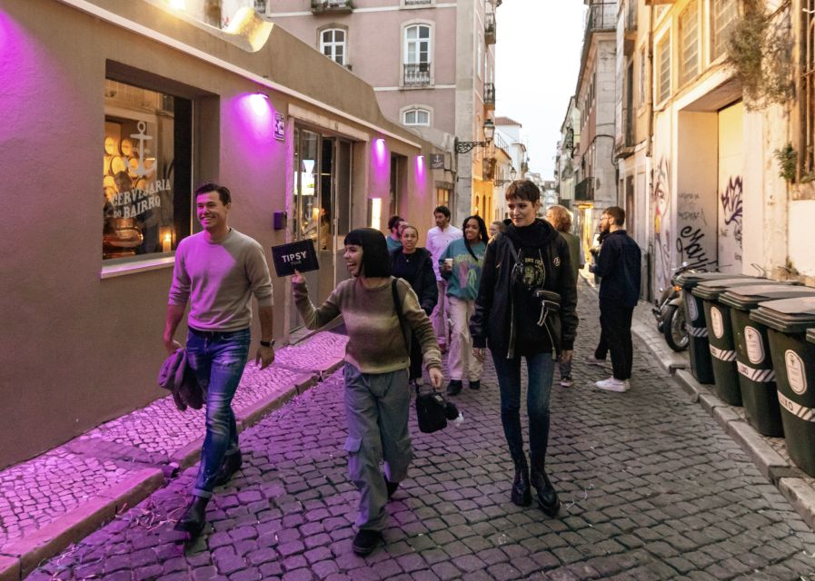 Lisbon: Tipsy Tour Fun Bar Crawl with a Local Guide - What the guides add to the experience