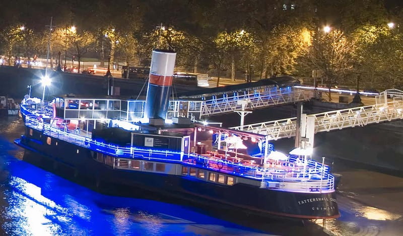 London: Boat Show Comedy Ticket with After-Show Nightclub - Arriving at 7:30pm for the city views