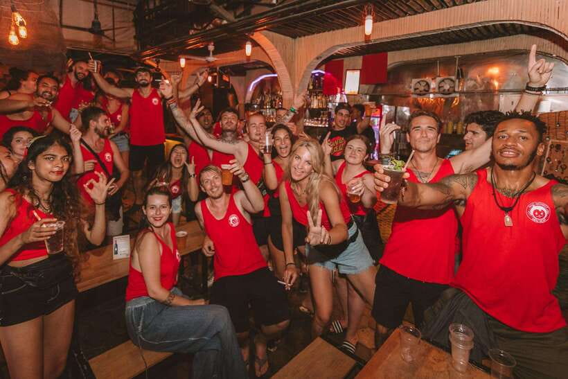 Mad Monkey Siem Reap Pub Crawl - Karaoke first: an easier way to meet people
