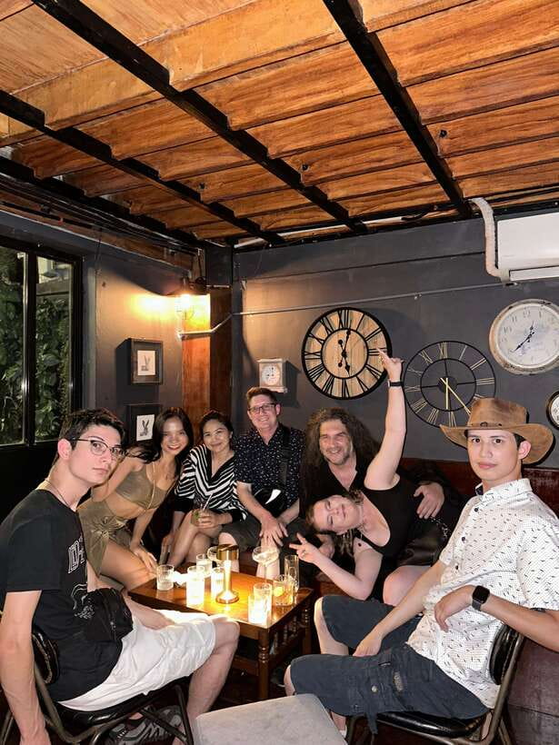 ⭐ Makati Bar Hopping and Pub Crawl Tour with Venus ⭐ - The first stop: a quieter introduction