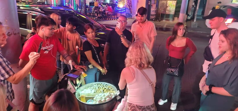Makati Nightlife: VIP Access to Clubs, Rooftops & Go-Go Bars - Hott Asia Bazaar and the local food break