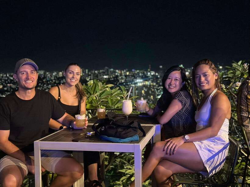 Makati Rooftop and Hidden Bars Experience - The first rooftop: sunset, cocktails, and city views