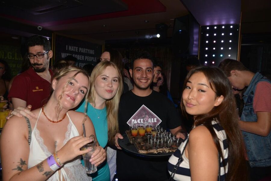 Malta: Paceville Pub Crawl with Drinks and Games - Tex Mex American Bar & Grill: an easy first stop