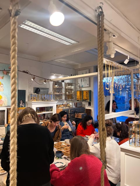 Maral Kunst : Jewelry Bar Experience (Jewelry Making) - Choosing From Gemstones, Pearls, and Vintage Pieces
