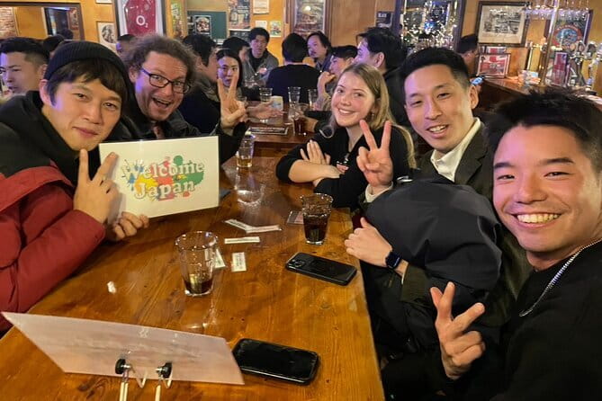 Meet Osaka locals and Japanese speaking experience at Pub Umeda - A Practical Japanese Evening in Umeda