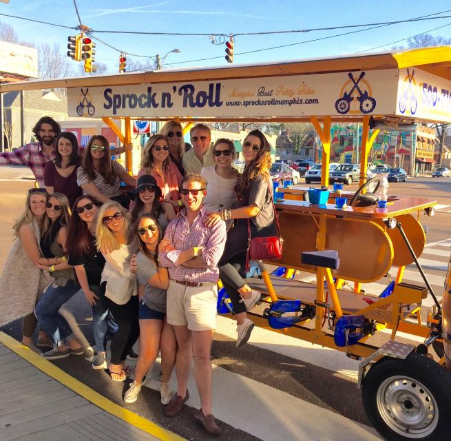 Memphis: Guided Bar Crawl on a Pedal Bike - Starting at 704 Madison Avenue