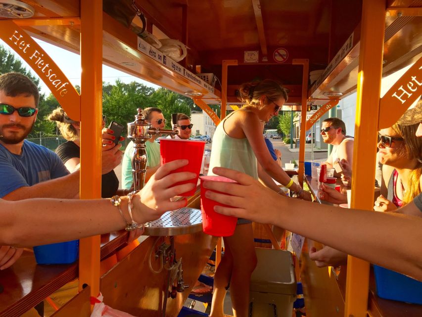 Memphis: Guided Bar Crawl on a Pedal Bike - Downtown sights between the bars