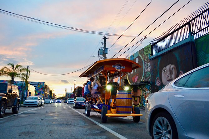 Miami Pedal Pub: Arts District Party Bike Pub Crawl - Why a pedal pub fits Wynwood