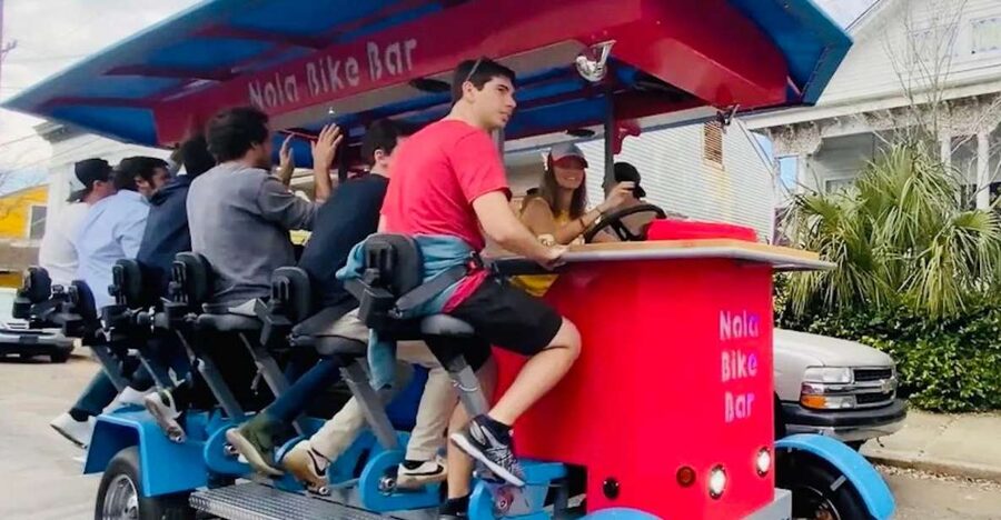 Mid-City Party Bike Bar Crawl - Weather, comfort, and practical limits