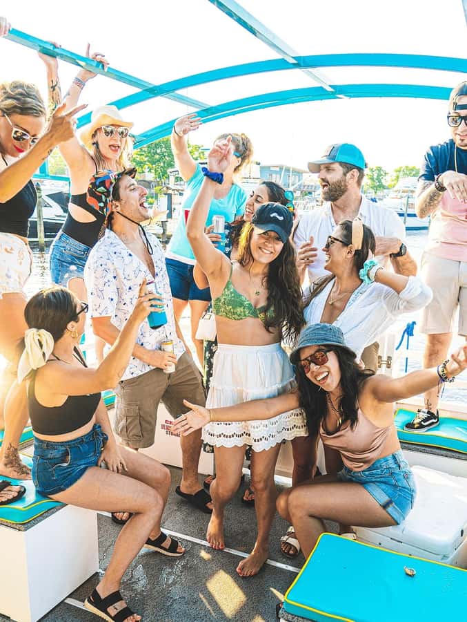 Mission Bay San Diego: Paddle Pub Party Cruise - A Party Boat Rather Than a Sightseeing Ferry