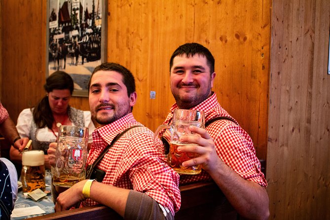 Munich Oktoberfest Tour with Beer Hall Table Reservations - Schützen-Festzelt and the beer tent culture