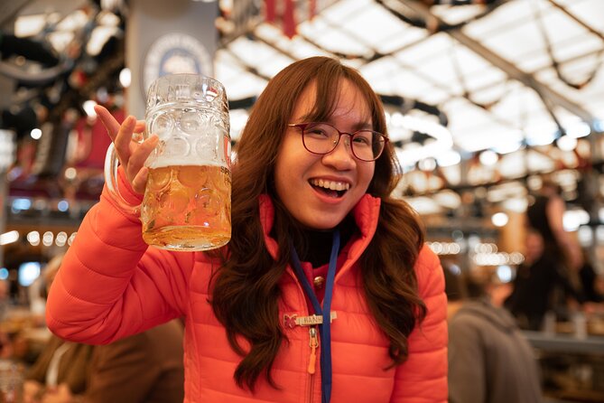 Munich Oktoberfest Tour with Beer Hall Table Reservations - Walking the main Oktoberfest street