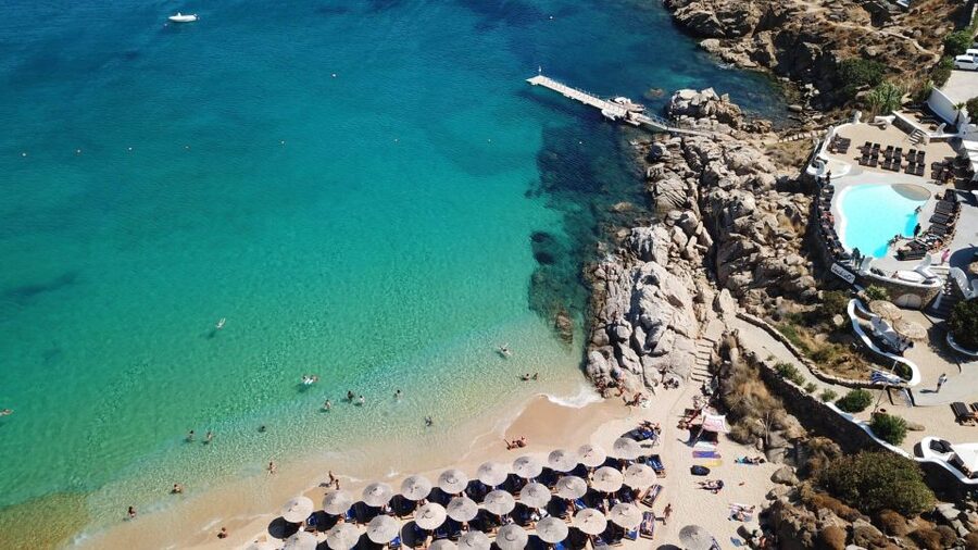 Mykonos: Best Beach Clubs Crawl Day Party - Tropicana starts the party at Paradise Beach