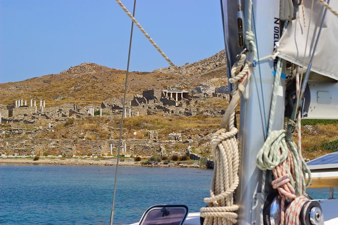 Mykonos Catamaran Private Sunset Cruise, Full Meal & Open-Bar - Returning With Views of Mykonos, Delos, and Rhenia