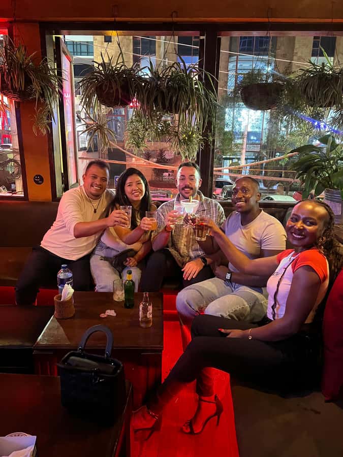 Nairobi bar crawl:Drink and Mingle - Who Will Get the Most From This Crawl