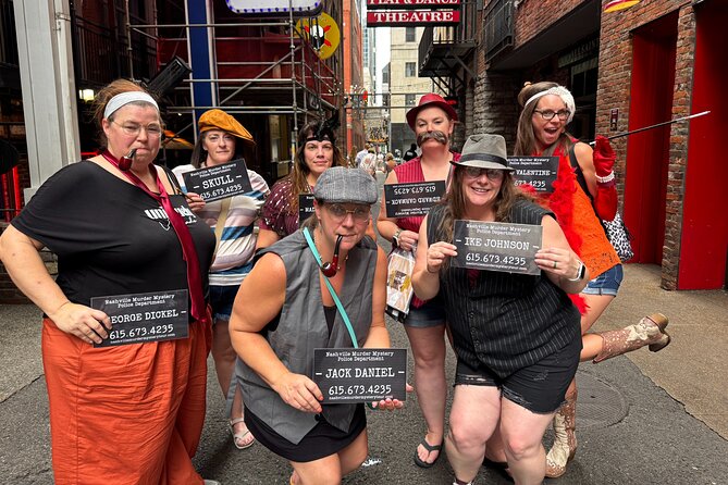 Nashville Noir: Murder Mystery Game & Pub Crawl - Printer’s Alley sets the case in motion