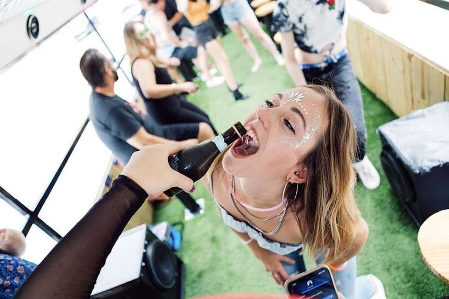 Nashville: Party Bus with DJ and Bar - What the two-hour route gives you