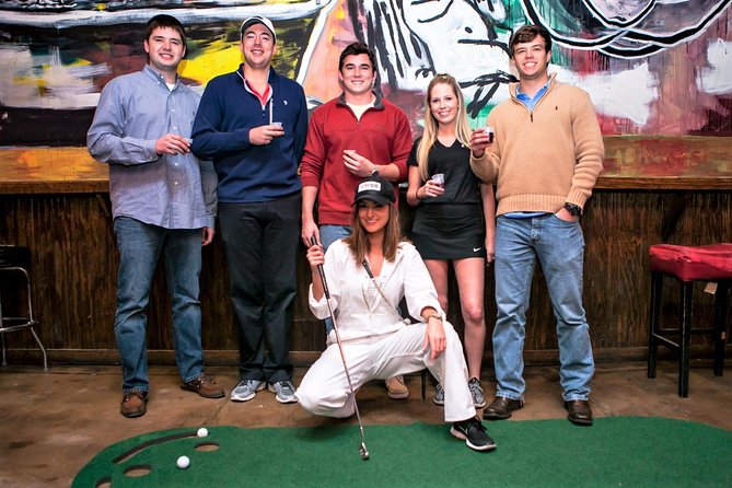 Nashville Pub Crawl Golf Game by Golf Cart - A pub crawl with a scorecard