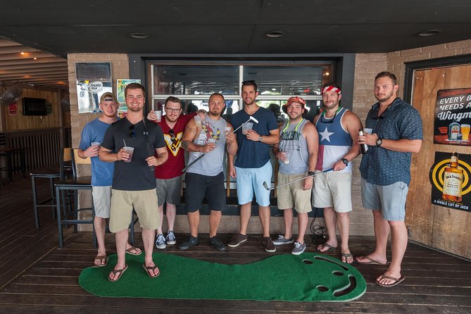 Nashville Pub Crawl Golf Game by Golf Cart - The putting contest is the real hook