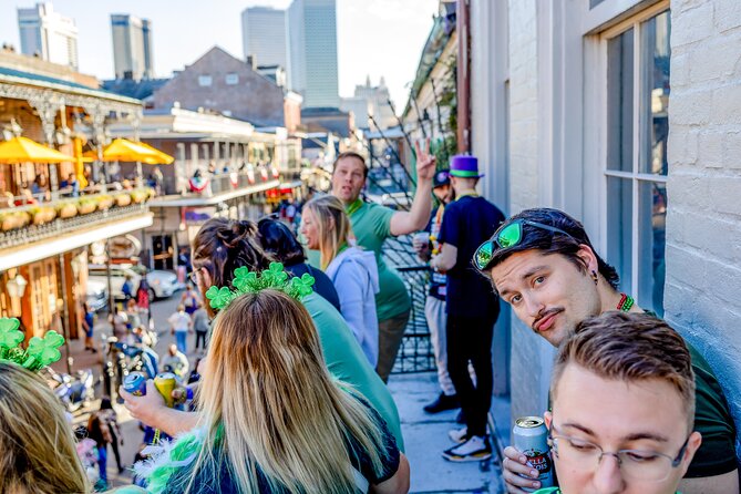 New Orleans Bourbon Street Bar Crawl w/ Shots & Souvenir Cup - Four Bourbon Street stops, with the lineup changing by time