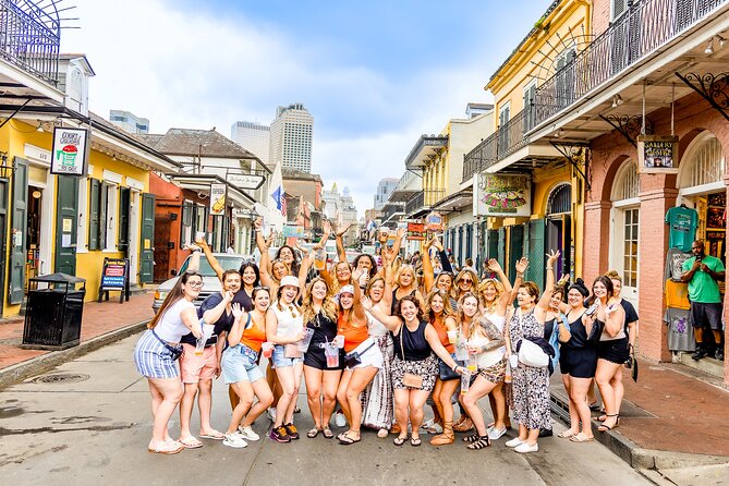 New Orleans Bourbon Street Bar Crawl w/ Shots & Souvenir Cup - Who will enjoy this most