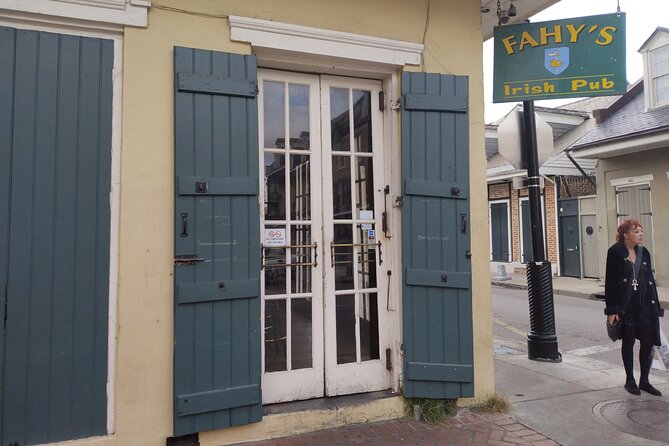New Orleans Original True Crime Pub Crawl - Bar Tonique and the walk toward North Rampart Street
