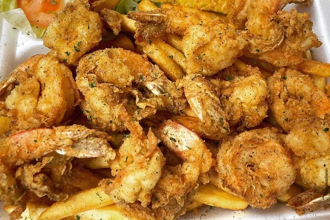 New Orleans Seafood Bar Crawl - Meeting Hollis on Esplanade Avenue